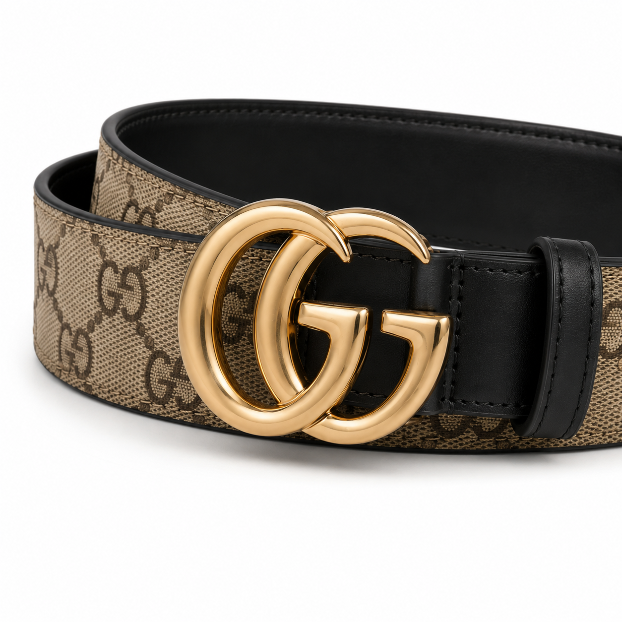 Gucci Reversible Gürtel mit GG Emblem (Gebraucht)